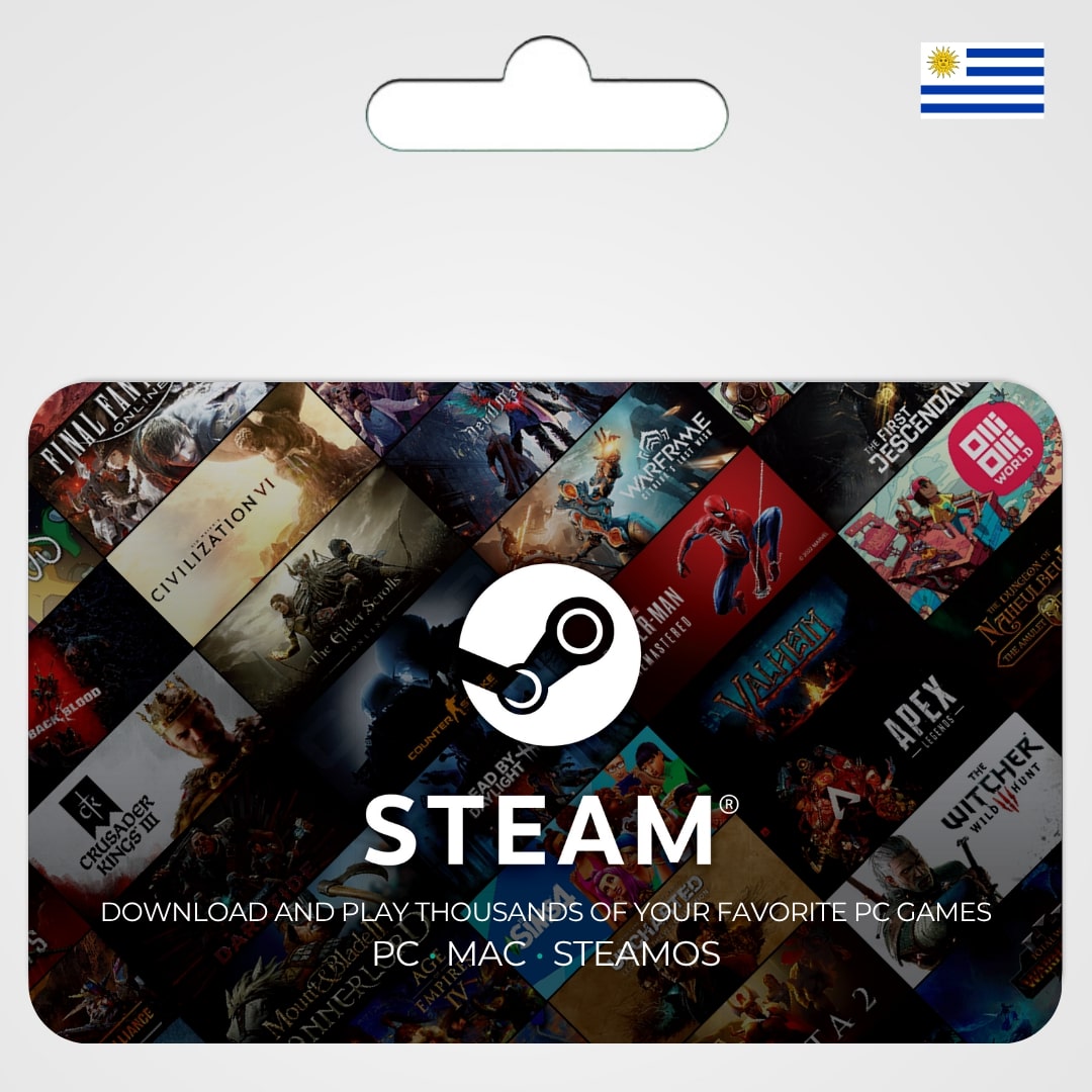 Steam Gift Card (UYU)