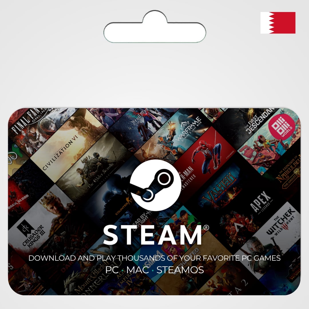 Steam Gift Card Bahrain (USD)