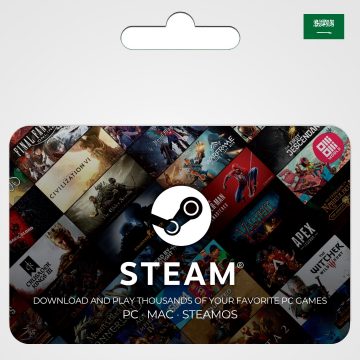 Steam Gift Card (SAR)