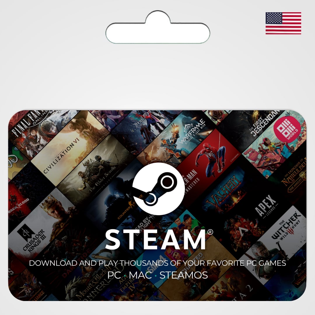 Steam Gift Card (USD)